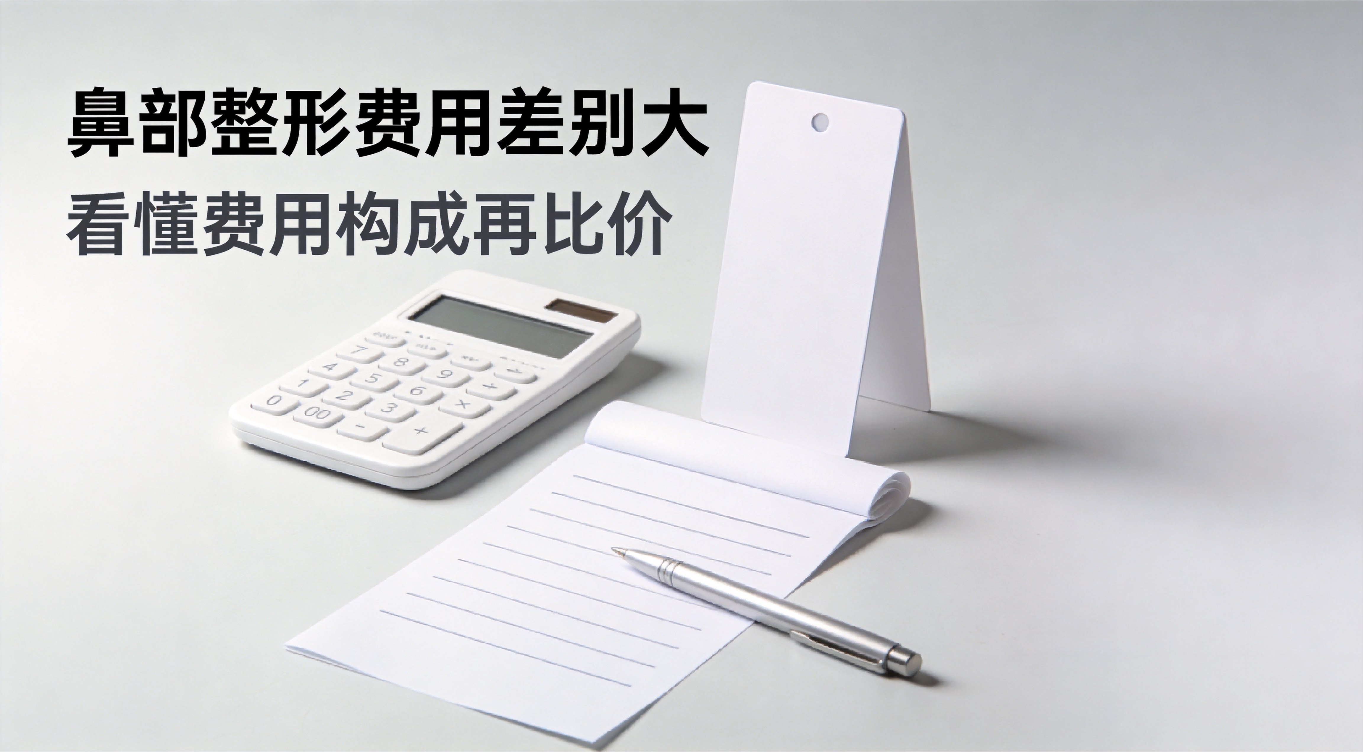 深圳隆鼻价格为什么差异大,费用主要差在哪里