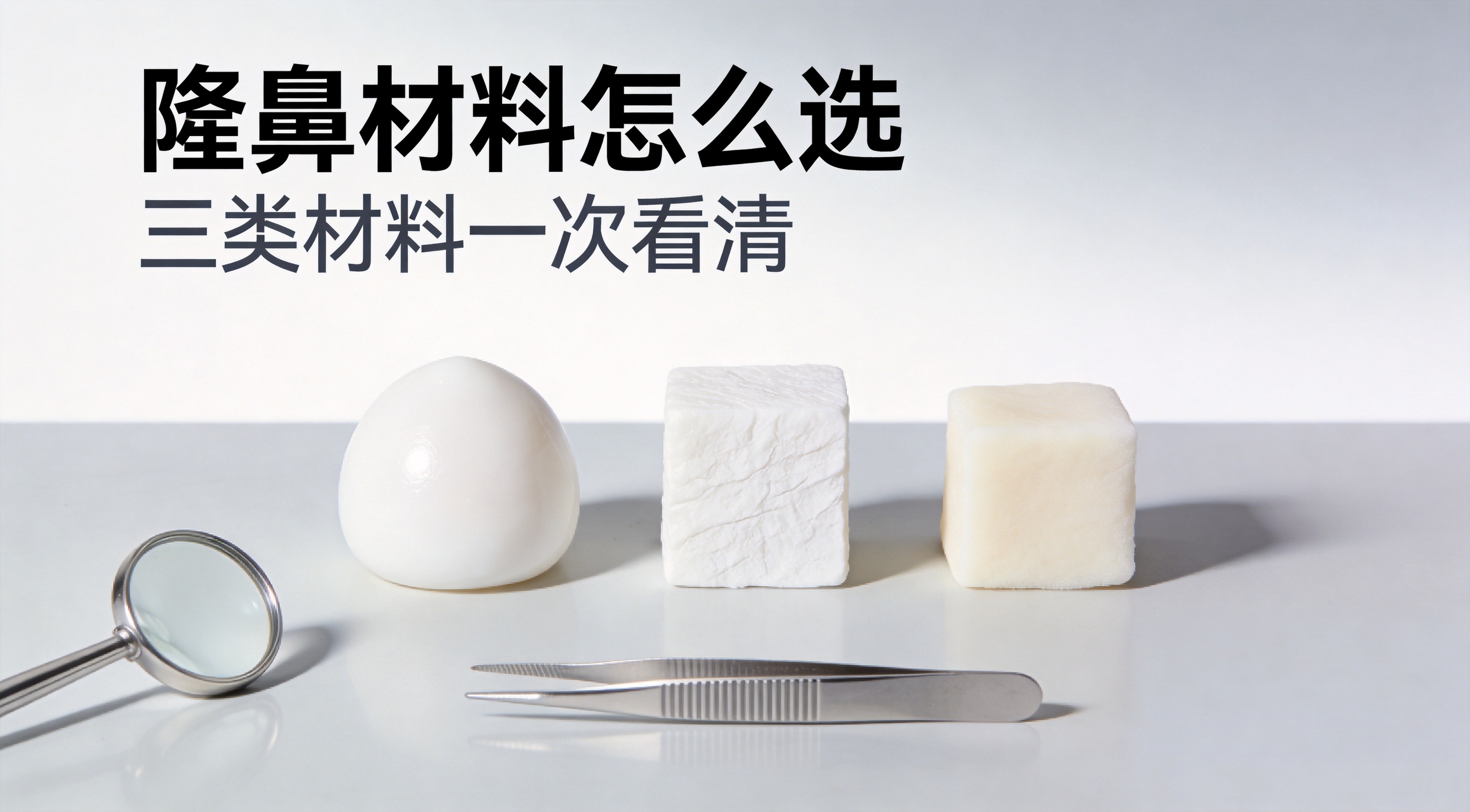 假体隆鼻、自体软骨隆鼻怎么理解差异